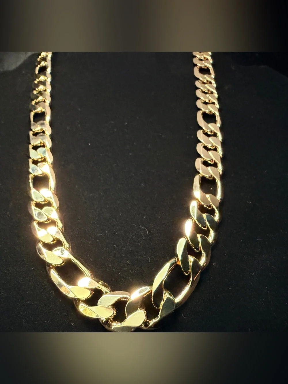Cuban 20in 12.5MM 14k Stamped Gold Filled Necklace Brand new Stand Out Piece